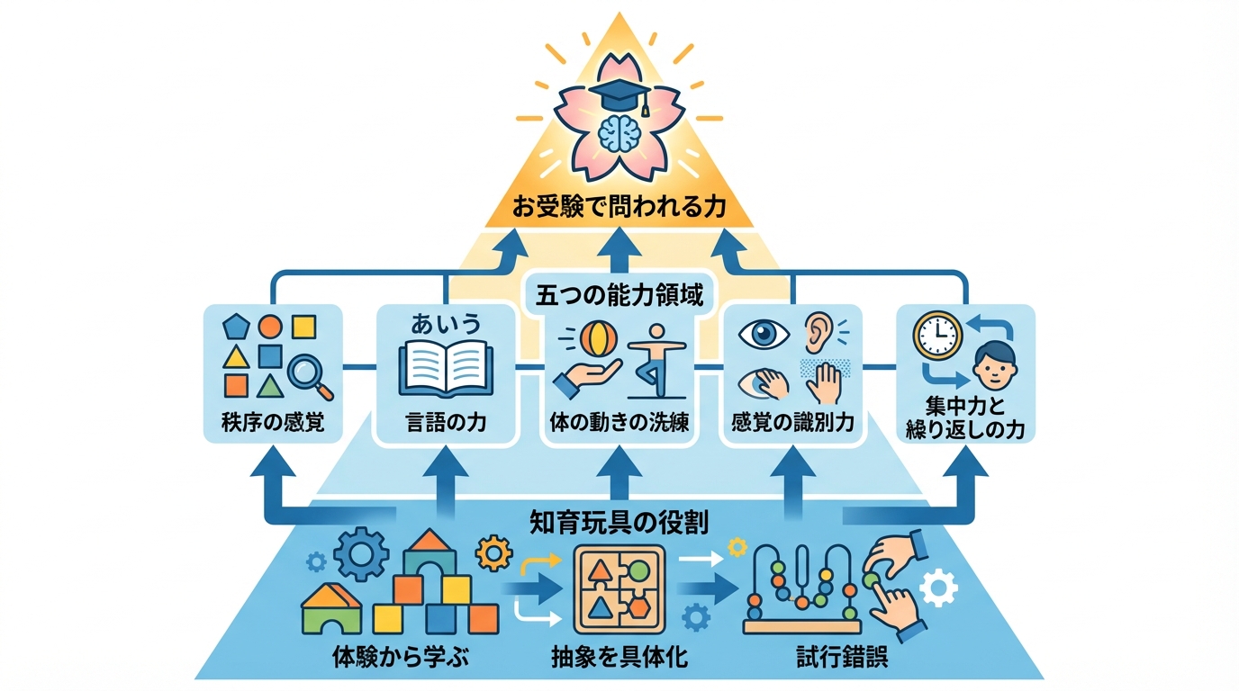 お受験で問われる力と知育玩具の役割