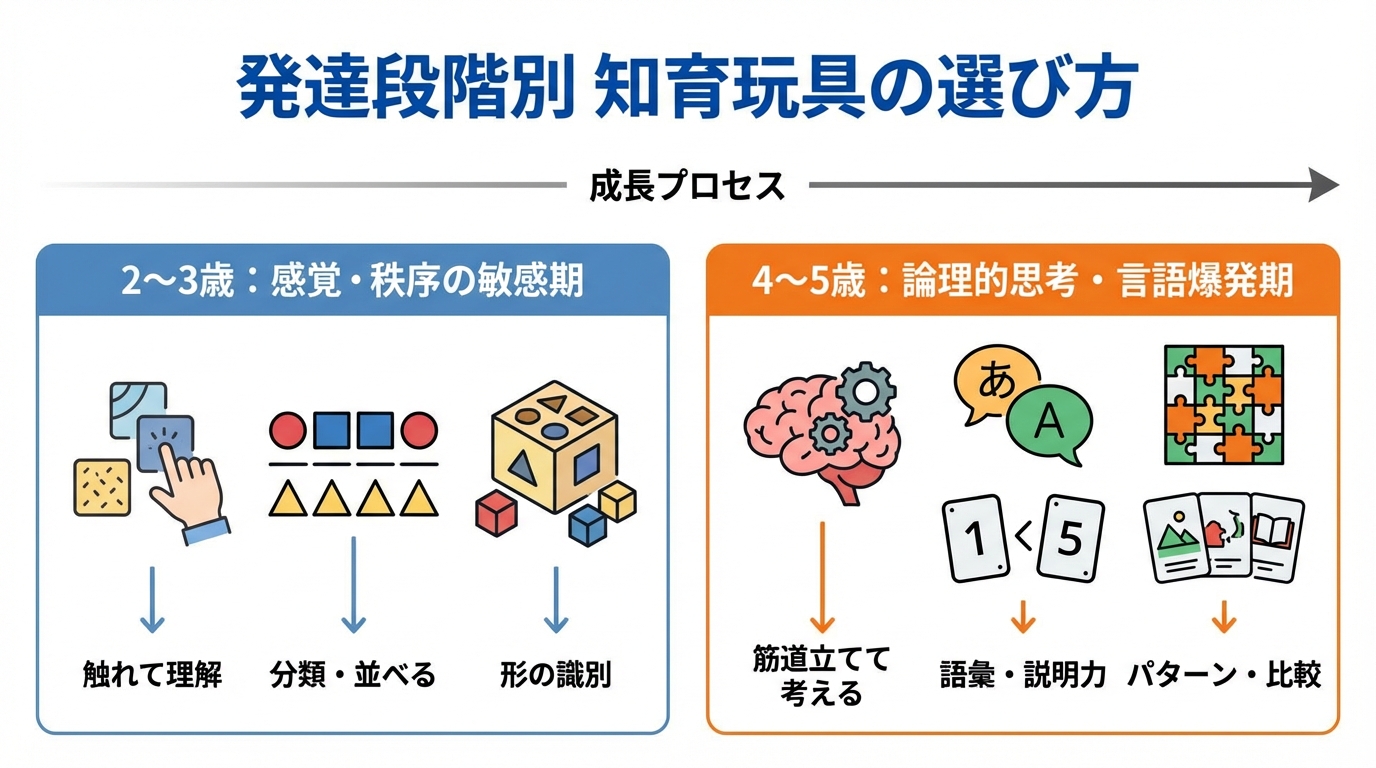 発達段階から考える知育玩具の適切な与え方
