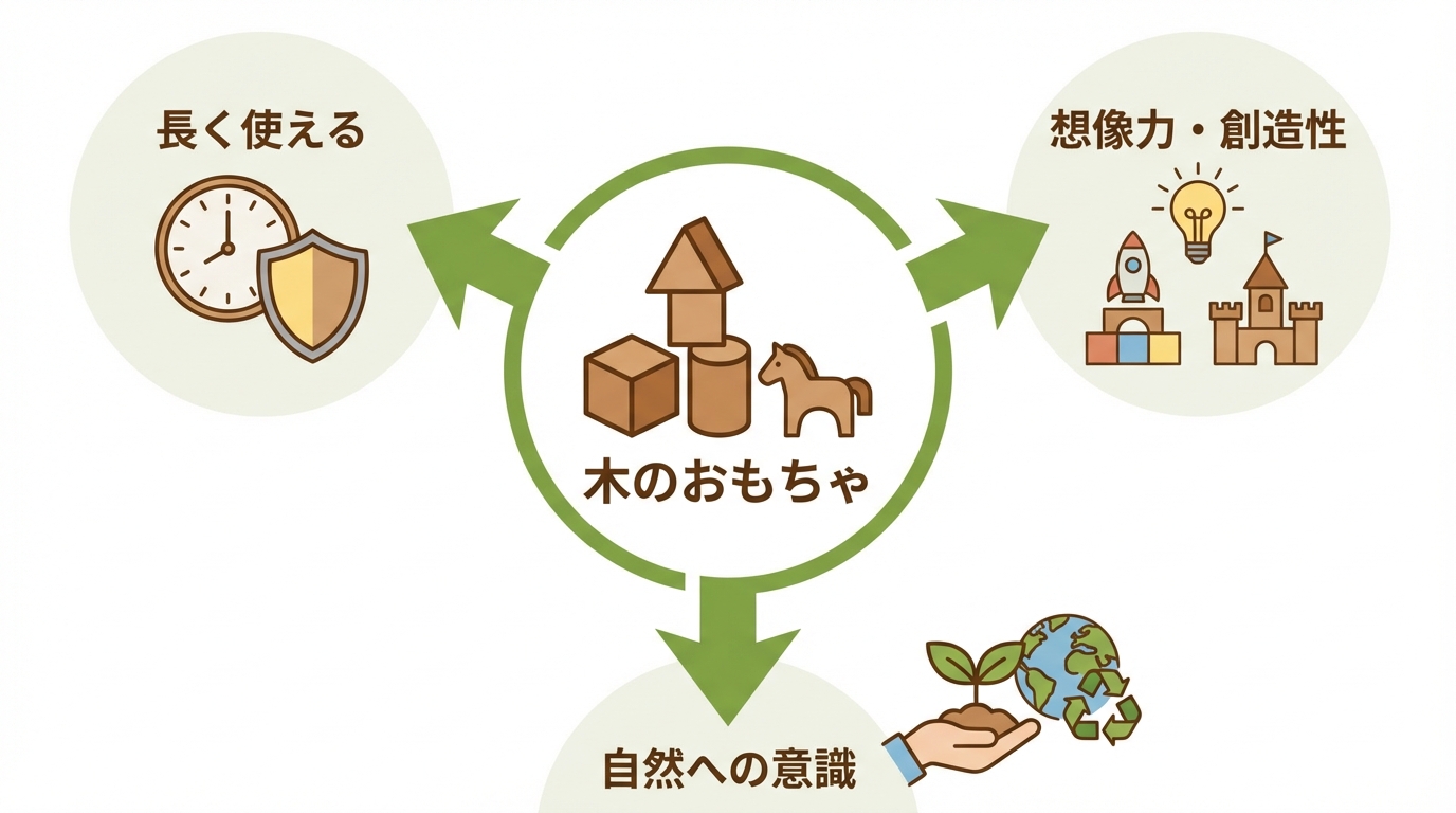 誕生日のプレゼントに木のおもちゃが選ばれる理由