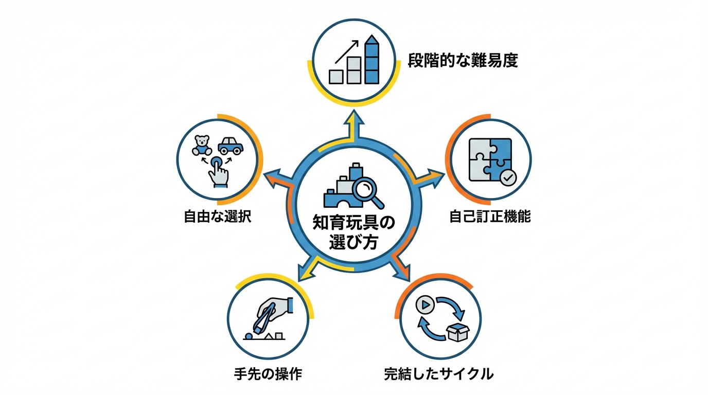 知育玩具の選び方——実行機能を伸ばす五つの判断基準