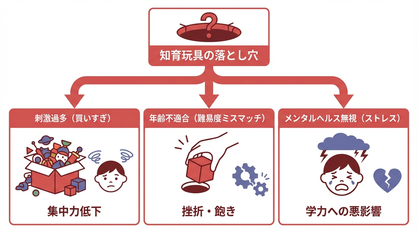 知育玩具選びでよくある失敗と注意点