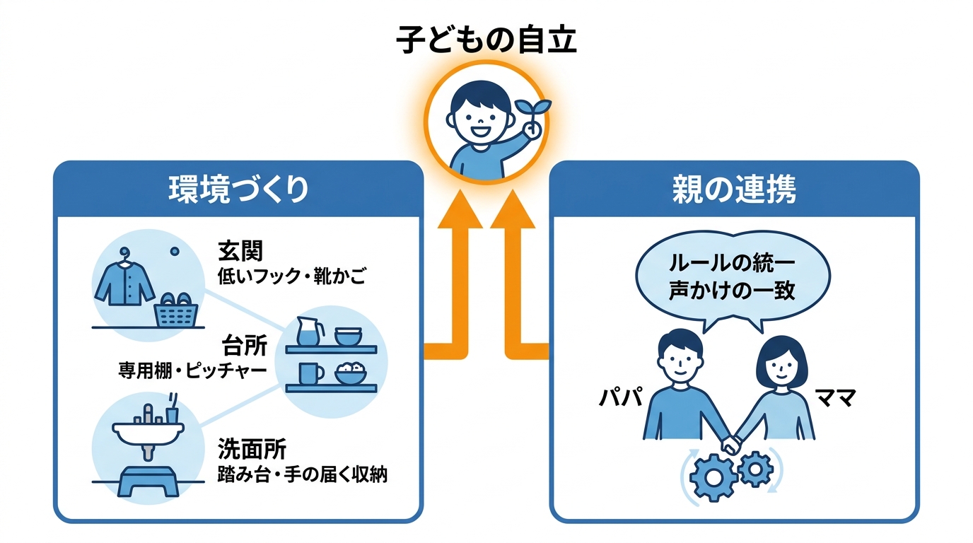 家庭でできる関わり方の工夫